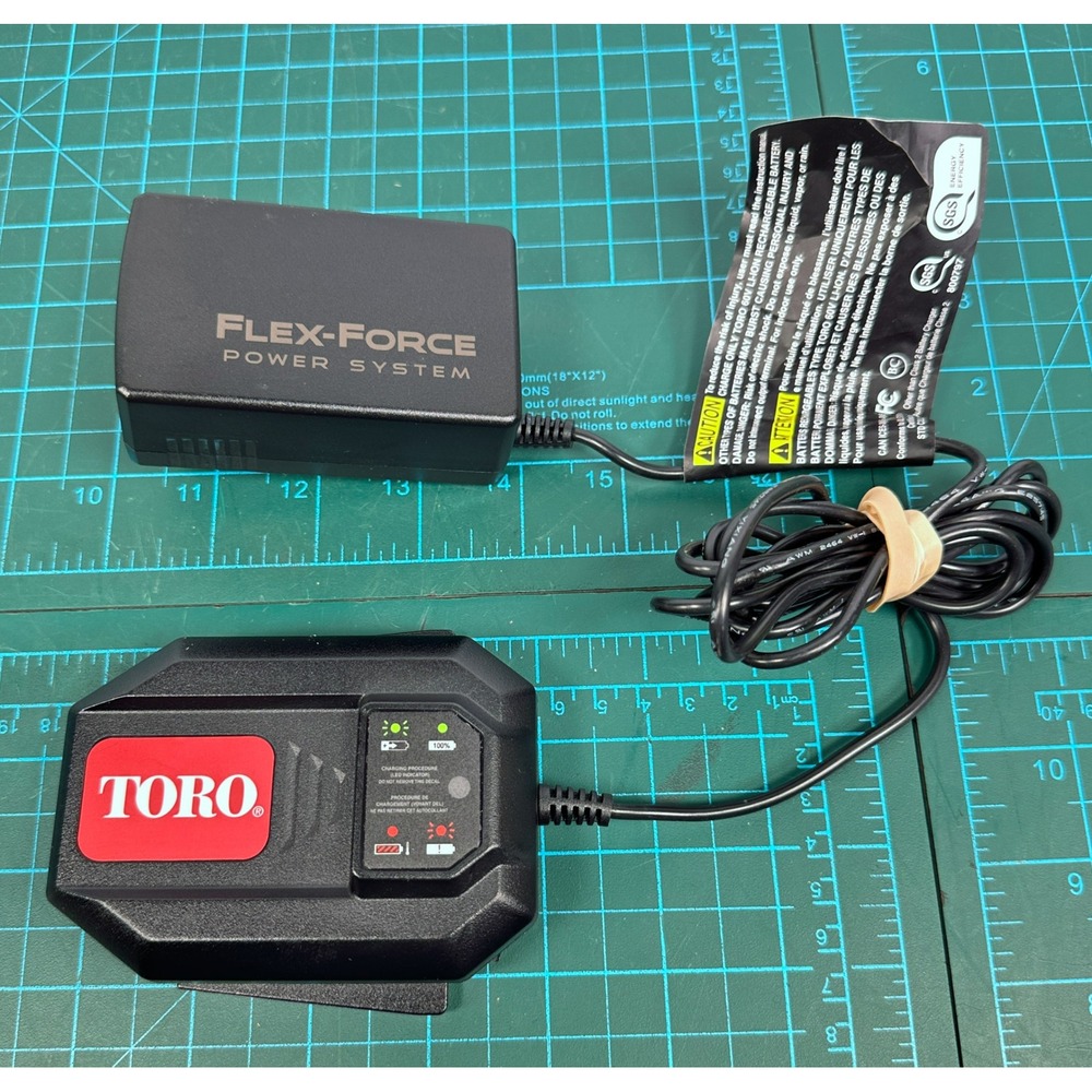 Toro Flex-Force Power System 60V Lithium-Ion Battery Charger 88602 Genuine OEM